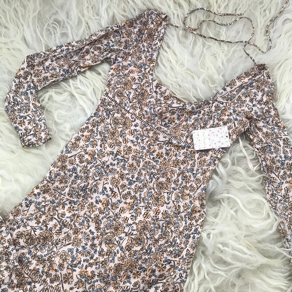 Free People Boheme Long Sleeve Mini Dress - Picture 4 of 9